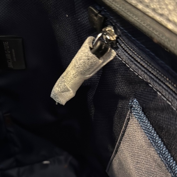 Tumi Sinclair Q Black Tote Bag with Sleek Design - Picture 13 of 14